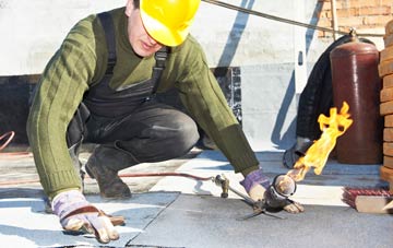 Conisbrough flat roof construction